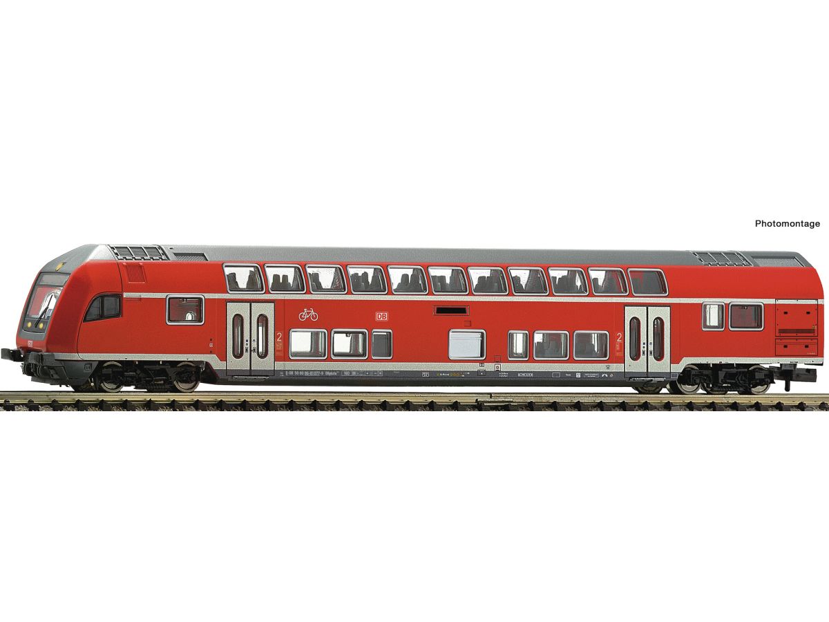 FLEISCHMANN 6270082 DOPPELSTOCK-STEUERWAGEN 2. KLASSE DB DBPBZFA 766