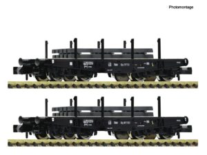 FLEISCHMANN 6660134 SCHWERLAST-FLACHWAGEN ÖBB SSY / SET MIT 2 WAGEN
