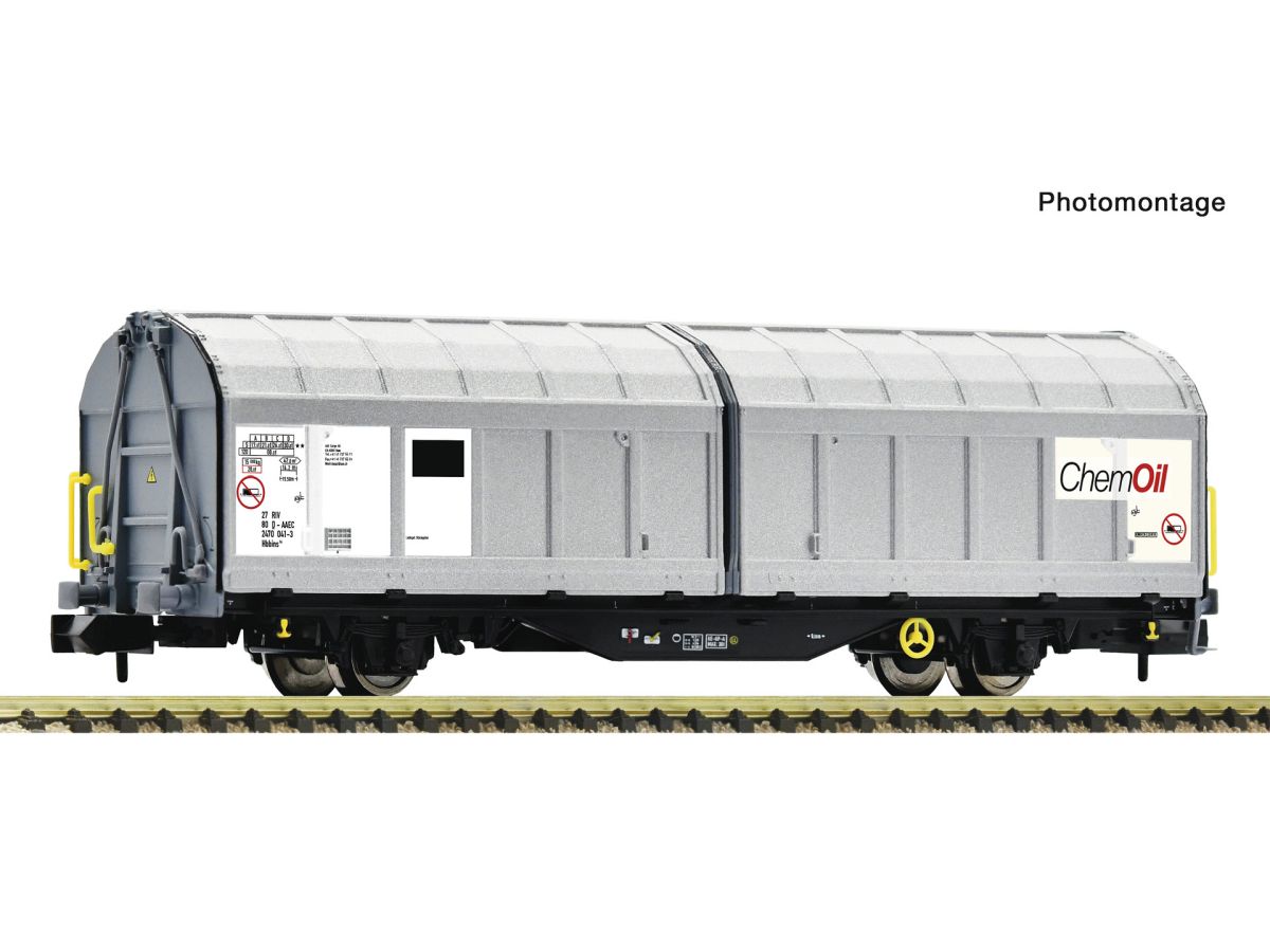 FLEISCHMANN 6660137 SCHIEBEWANDWAGEN AAE CARGO HBBINS CHEMOIL