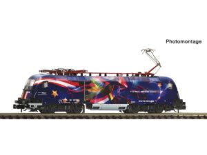 FLEISCHMANN 7570070 ELEKTROLOK ÖBB 1116 212-2 FUßBALL VEREINT EUROPA