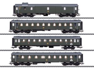 MÄRKLIN 42514 SCHNELLZUGWAGEN-SET ZUR DAMPFLOK BR 19.0 SACHSENSTOLZ