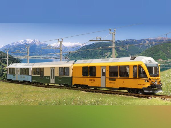 LGB 22227 Triebzug RhB Allegra ABe 8/12 3514 Ahnenzug Bild 3