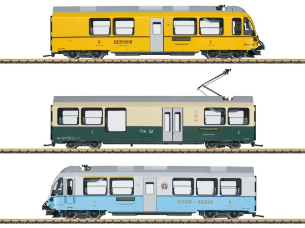 LGB 22227 Triebzug RhB Allegra ABe 8/12 3514 Ahnenzug