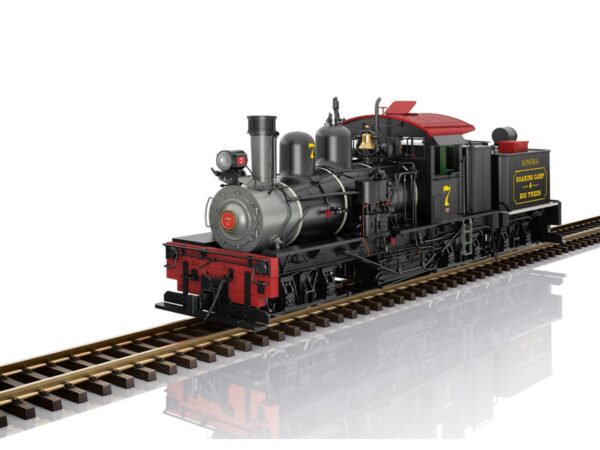 LGB 26701 RC & BT RR Dampflok Shay Nr. 7 Schrägansicht