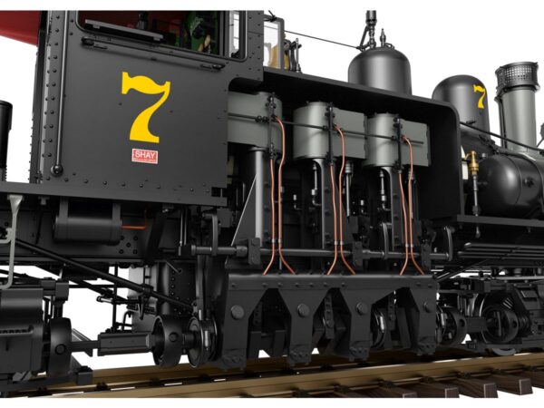 LGB 26701 RC & BT RR Dampflok Shay Nr. 7 Detail 1