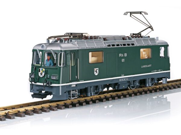 LGB 28447 ELEKTROLOK RHB GE 4/4 II 611 LANDQUART, GRÜN BILD 2