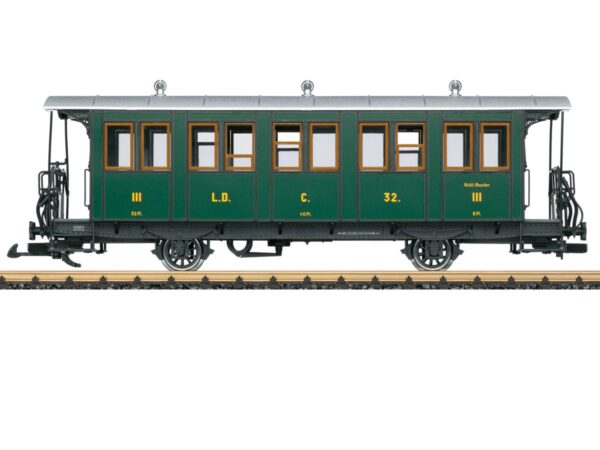 LGB 30341 Personenwagen 3. Klasse RhB/LD C 32