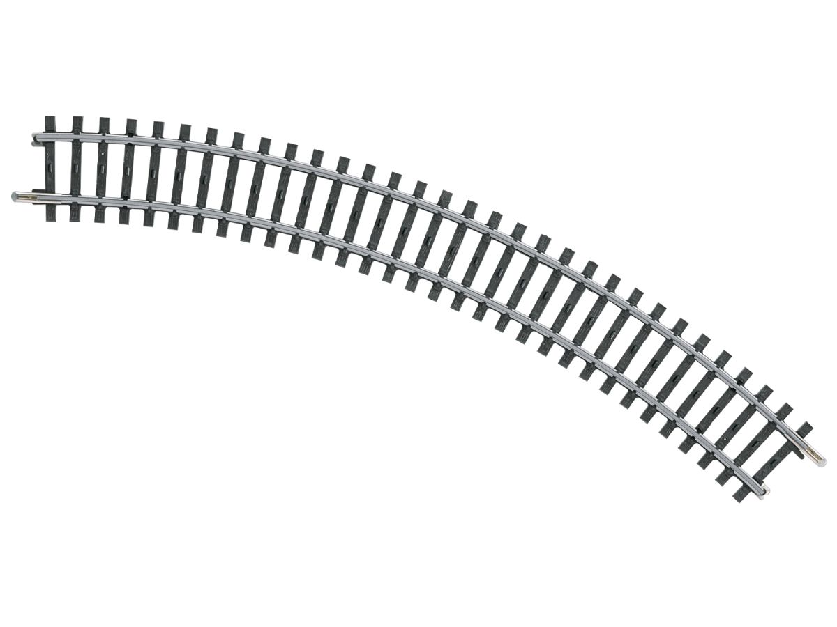 MÄRKLIN 2210 K-GLEIS GEBOGEN R0 45°