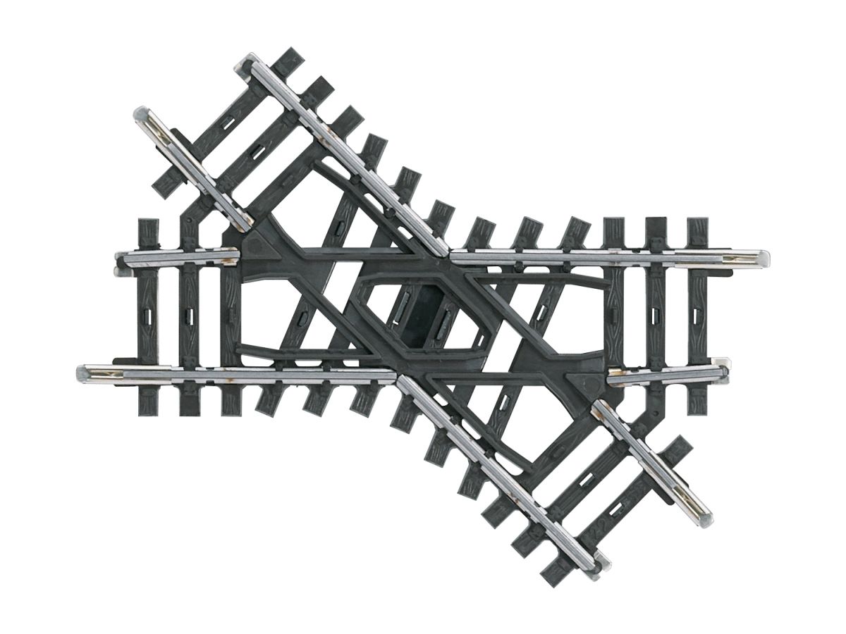MÄRKLIN 2258 K-GLEIS KREUZUNG 45 GRAD / 90 MM
