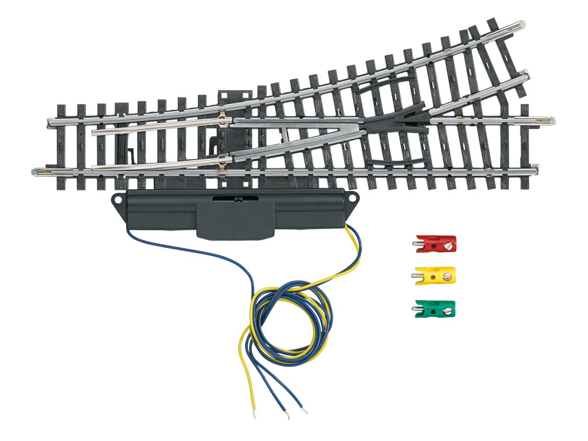 MÄRKLIN 2262 K-GLEIS WEICHE LINKS, R2 22.5° / 168.9 MM