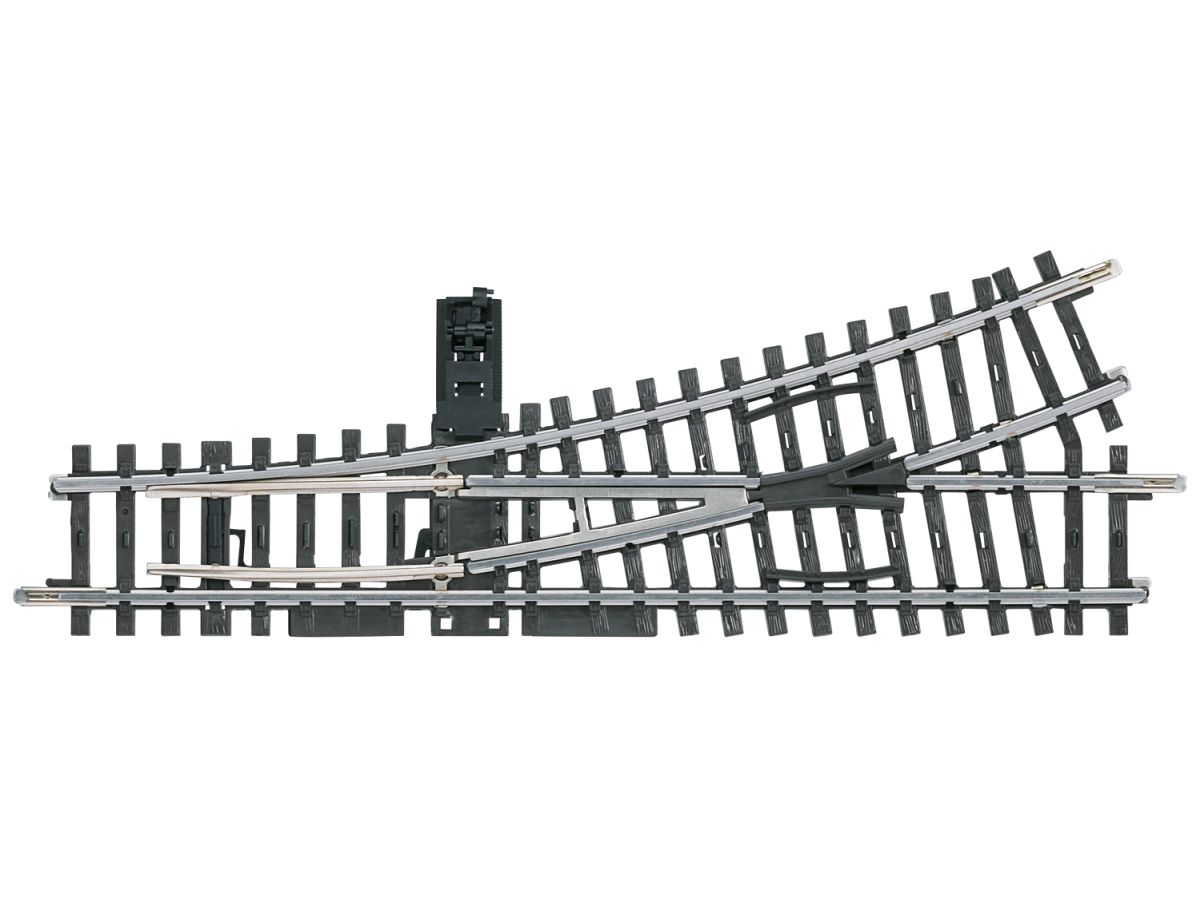 MÄRKLIN 2265 K-GLEIS WEICHE LINKS, R2 22.5° / 168.9 MM