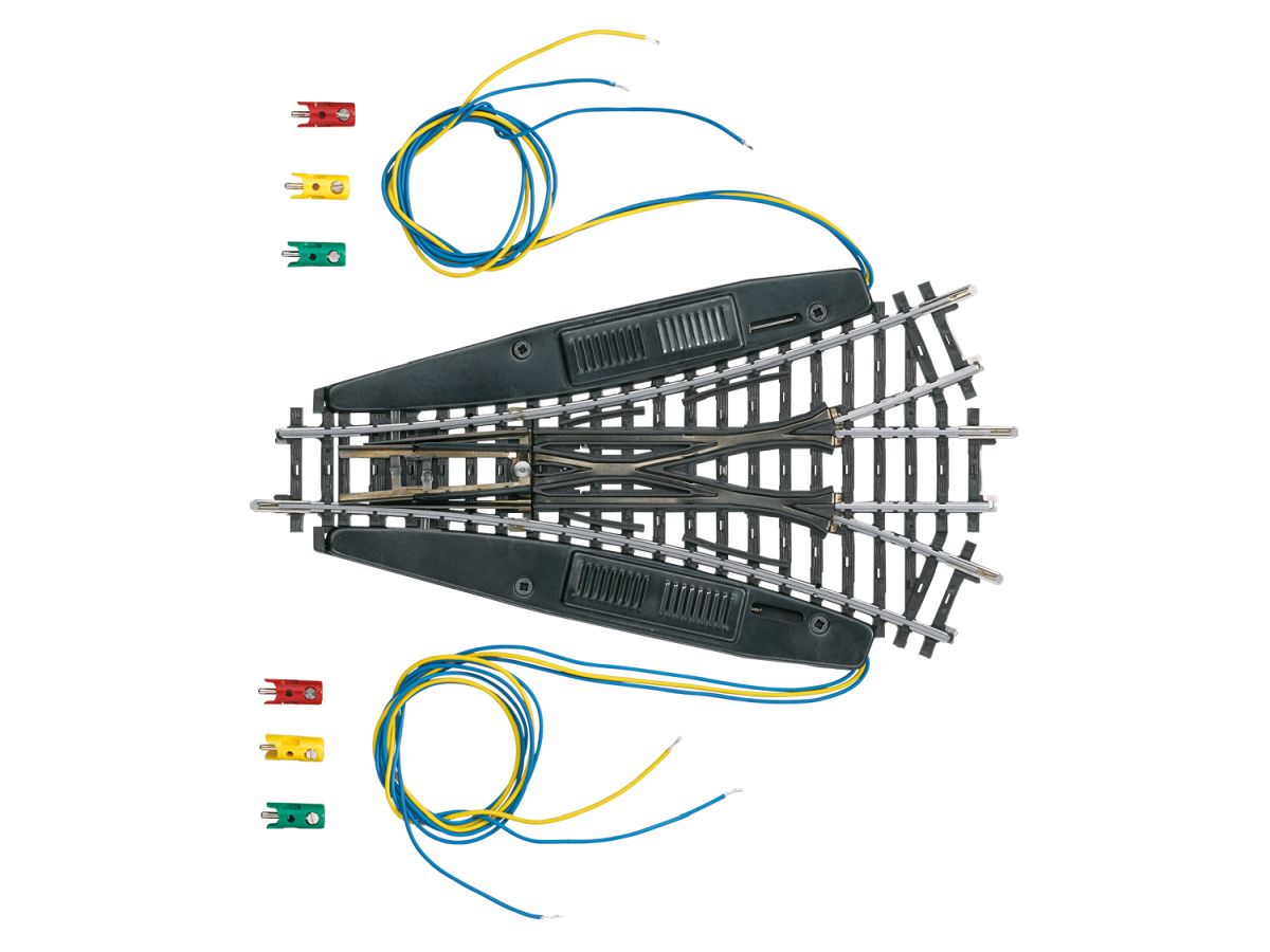 MÄRKLIN 2270 K-GLEIS DREIWEGWEICHE, R2 22.5° / 168.9 MM