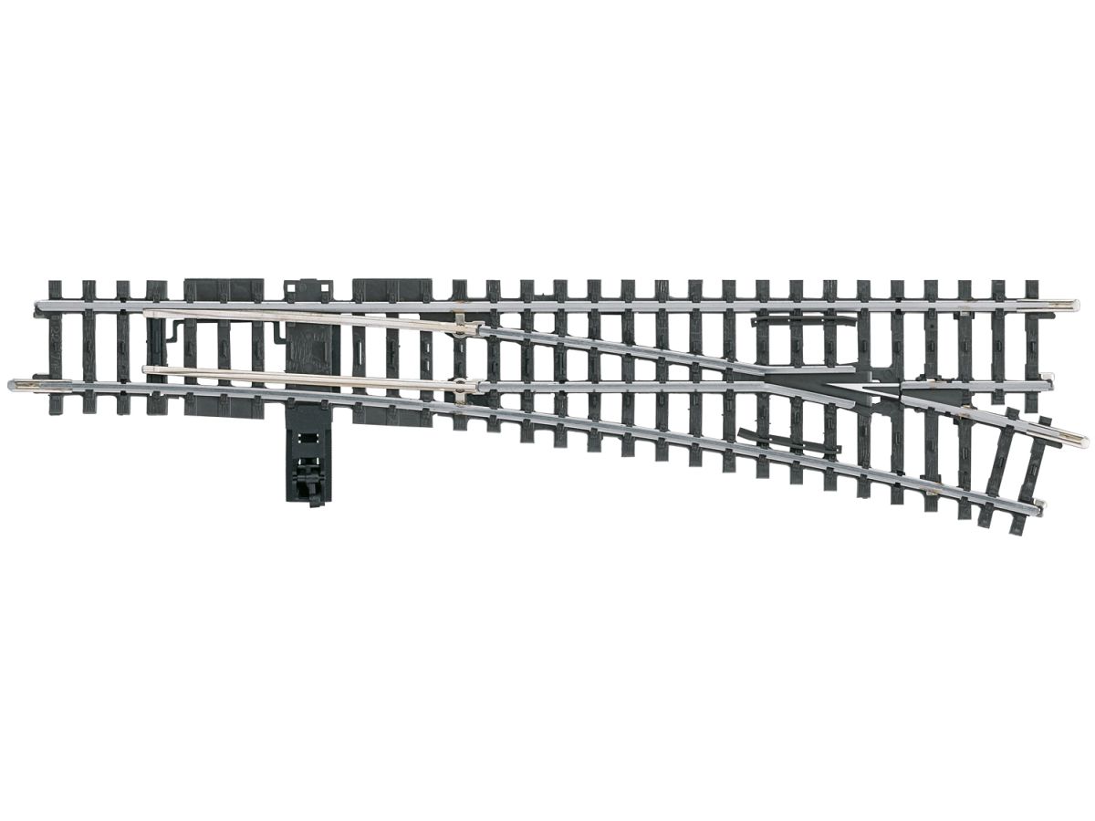 MÄRKLIN 22716 K-GLEIS WEICHE RECHTS, RADIUS 902.4 MM 14° 26' / 225 MM