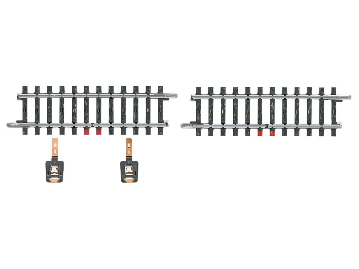 MÄRKLIN 2295 K-GLEIS KONTAKTGLEIS-SATZ GERADE 2X 90 MM