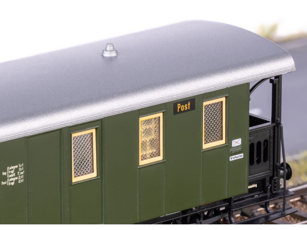 MÄRKLIN 26619 ZUGPACKUNG SPALTER BOCKL MIT GLASKASTEN DB 98.3 / SET MIT LOK UND 3 WAGEN BILD 3
