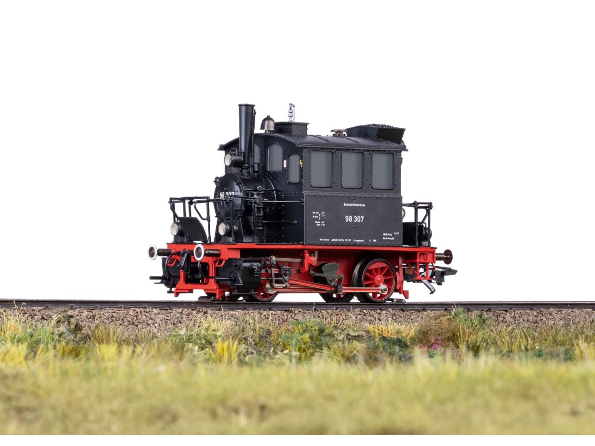 MÄRKLIN 26619 ZUGPACKUNG SPALTER BOCKL MIT GLASKASTEN DB 98.3 / SET MIT LOK UND 3 WAGEN BILD 4