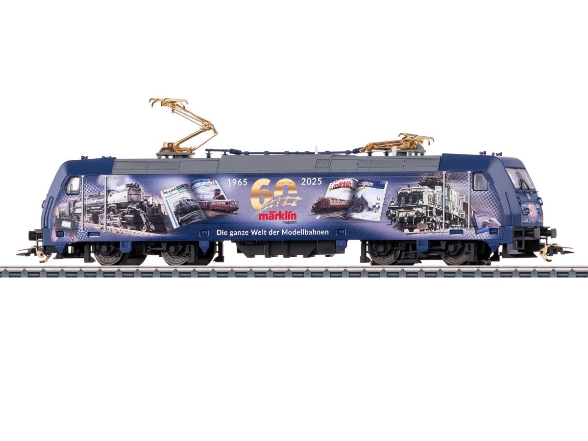 MÄRKLIN 36060 ELEKTROLOK BR 185.2 60 JAHRE MÄRKLIN-MAGAZIN