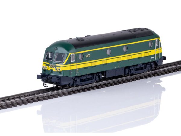 MÄRKLIN 37279 DIESELLOKOMOTIVE SNCB SERIE 59 BILD 2