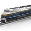 Märklin 38443 Diesellok Norfolk Southern ES44AC No. 8101 "Central of Georgia" Schrägansicht