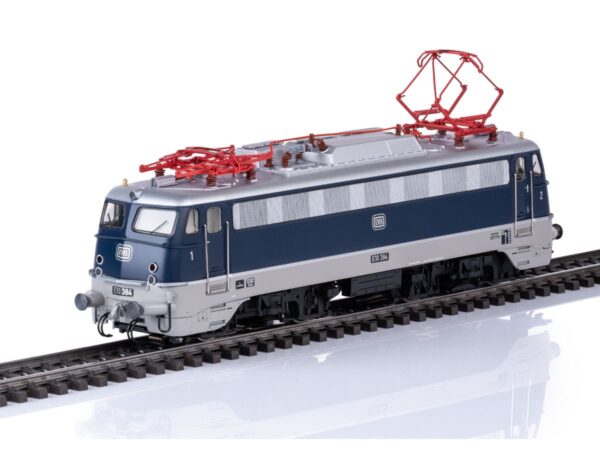 MÄRKLIN 39128 ELEKTROLOK DB E10 384 BÜGELFALTE, BLAU-GRAU BILD 2