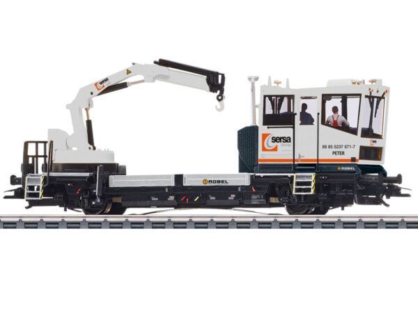 Märklin 39545 Baudienstfahrzeug SERSA 98 85 5237 971-7 "PETER", Typ Robel, mot. Ladekran (Digital)