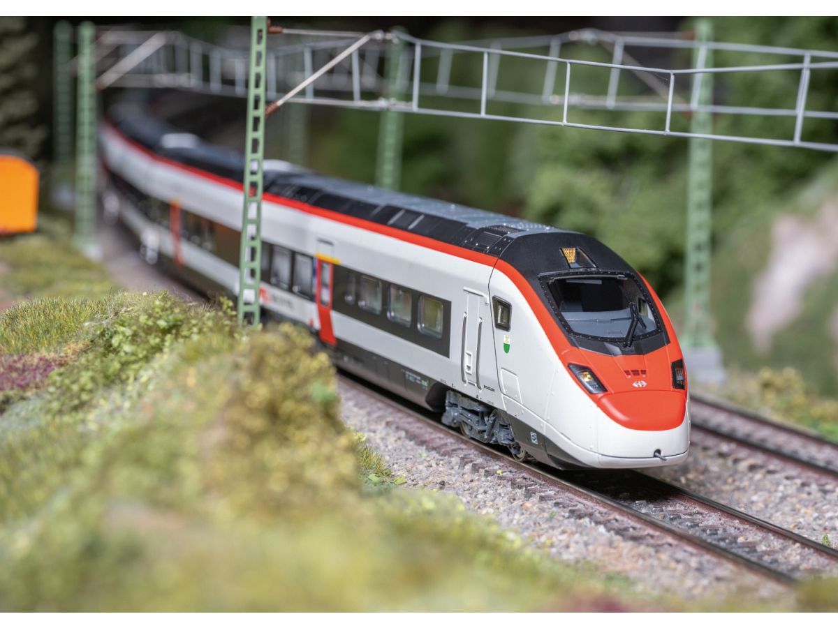 MÄRKLIN 39812 TRIEBZUG SBB GIRUNO RABE 501 022 VAUD (5-TEILIG) BILD 9