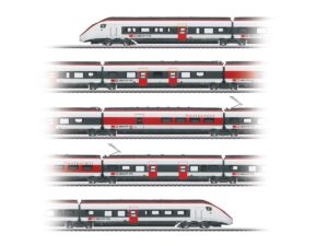MÄRKLIN 39812 TRIEBZUG SBB GIRUNO RABE 501 022 VAUD (5-TEILIG)
