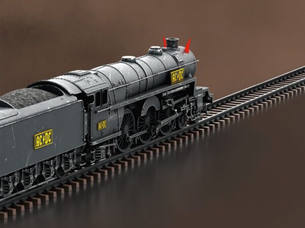 MÄRKLIN 39966 SCHLEPPTENDER-DAMPFLOK AC-DC BLACK ICE SCENE 6