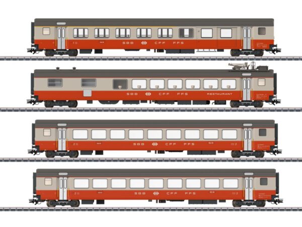 Märklin 42190 Personenwagen-Set SBB EW III Swiss Express (1)