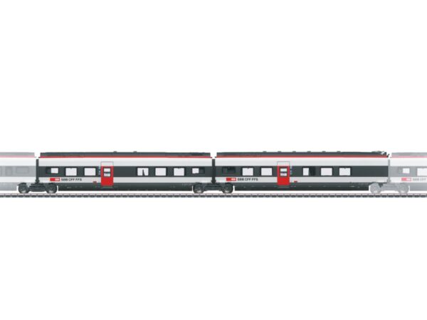 MÄRKLIN 43452 TRIEBZUG SBB GIRUNO ERGÄNZUNGSWAGEN-SET 2 PASSEND MÄRKLIN 39812