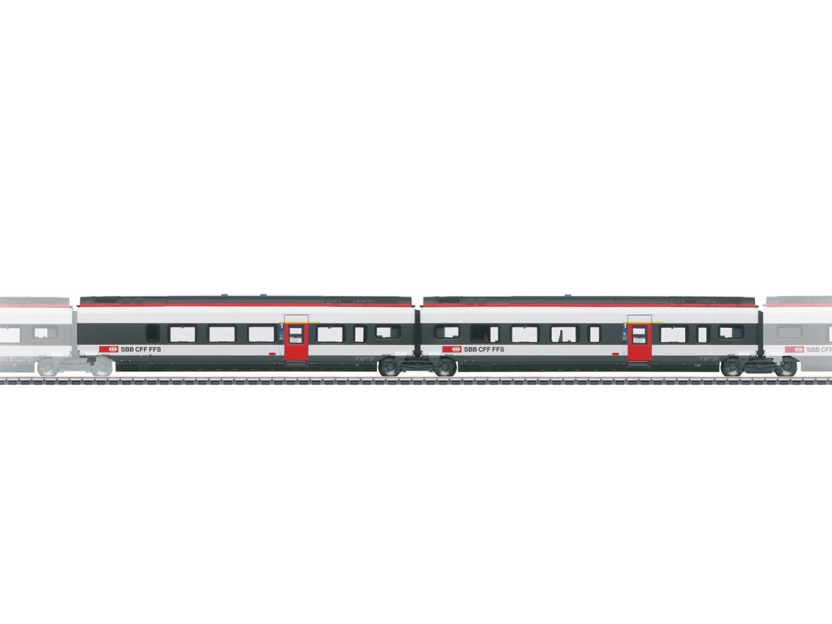 MÄRKLIN 43453 TRIEBZUG SBB GIRUNO ERGÄNZUNGSWAGEN-SET 3 PASSEND MÄRKLIN 39812