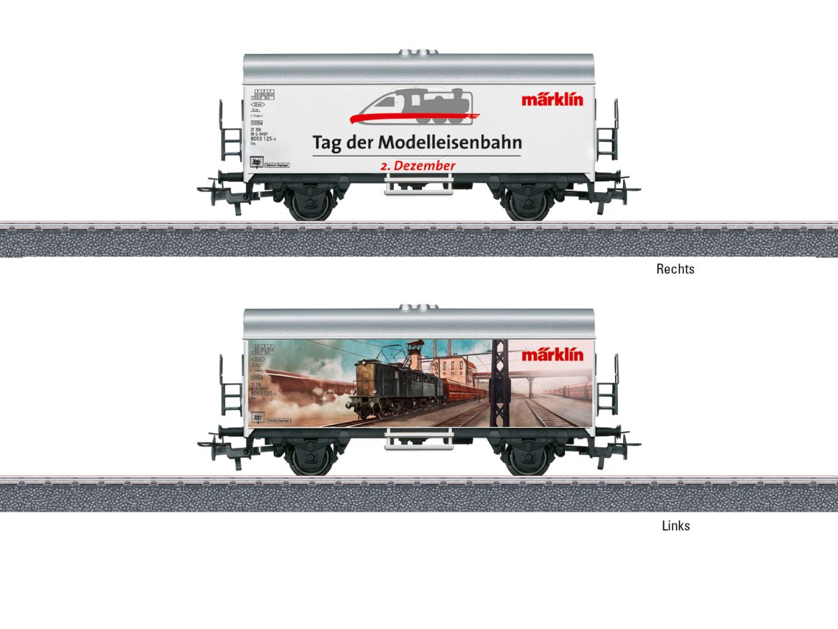 MÄRKLIN 44226 GÜTERWAGEN TAG DER MODELLEISENBAHN 2. DEZEMBER (2025)