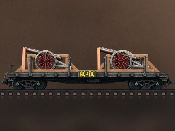 MÄRKLIN 46930 FLACHWAGEN AC-DC FOR THOSE ABOUT TO ROCK SCENE 1