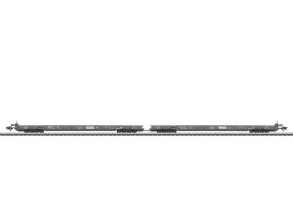 MÄRKLIN 47407 ROLA-NIEDERFLURWAGEN RALPIN / SET MIT 2 ENDWAGEN