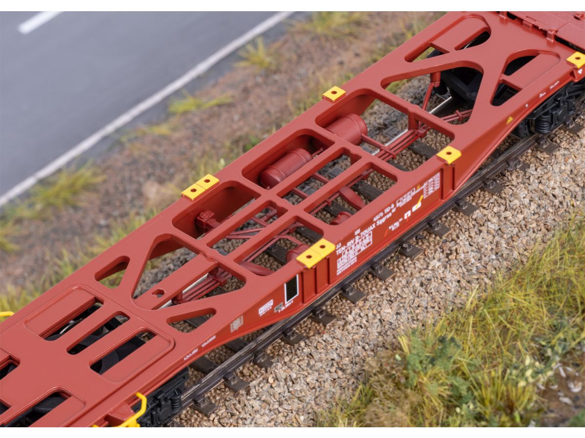 MÄRKLIN 47816 DOPPEL-CONTAINERTRAGWAGEN TOUAX RAIL SGGRSS 80 MSC BILD 2