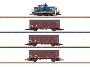 MÄRKLIN 81359 ZUGPACKUNG DEUTSCHE BUNDESPOST MIT BR 261 / SET MIT LOK UND 3 WAGEN