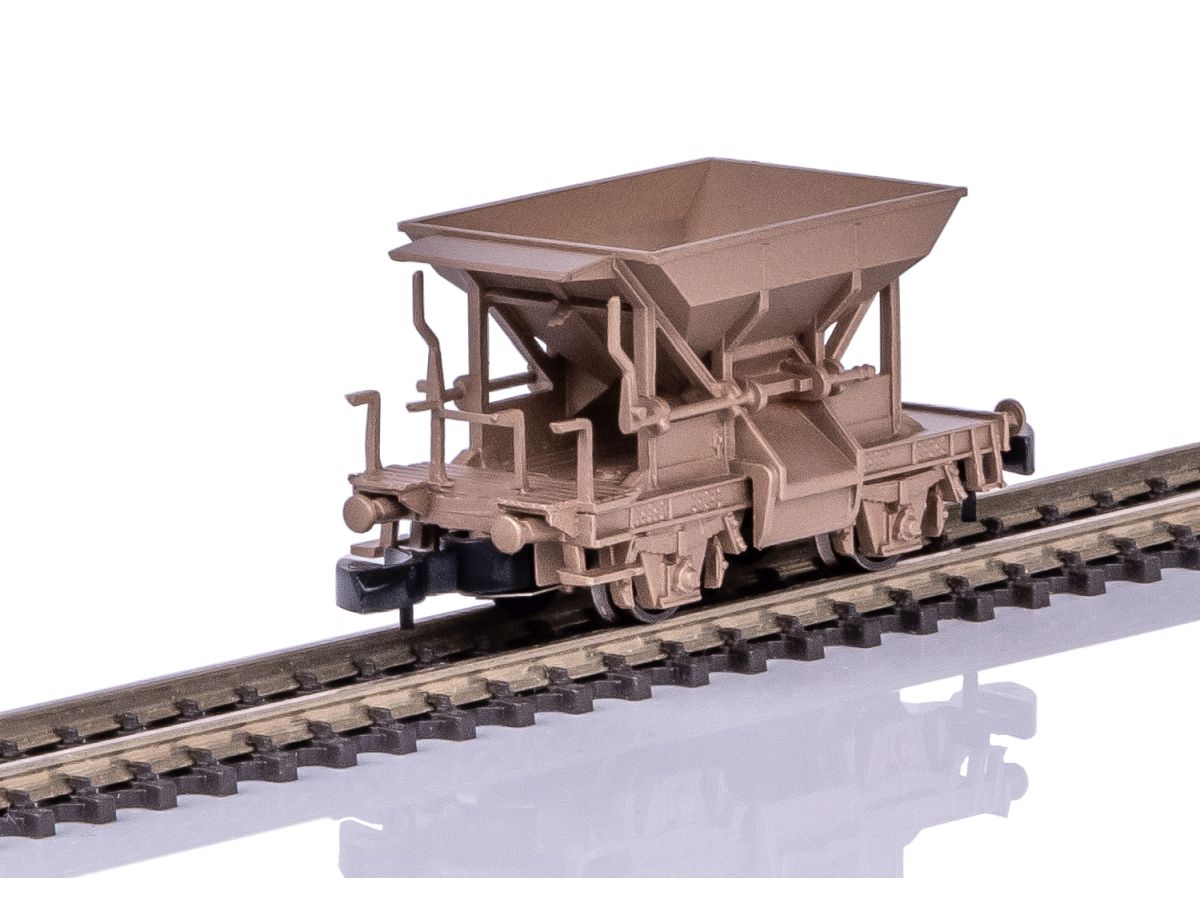 MÄRKLIN 82000 SCHOTTERWAGEN IN ECHTBRONZE BILD 2