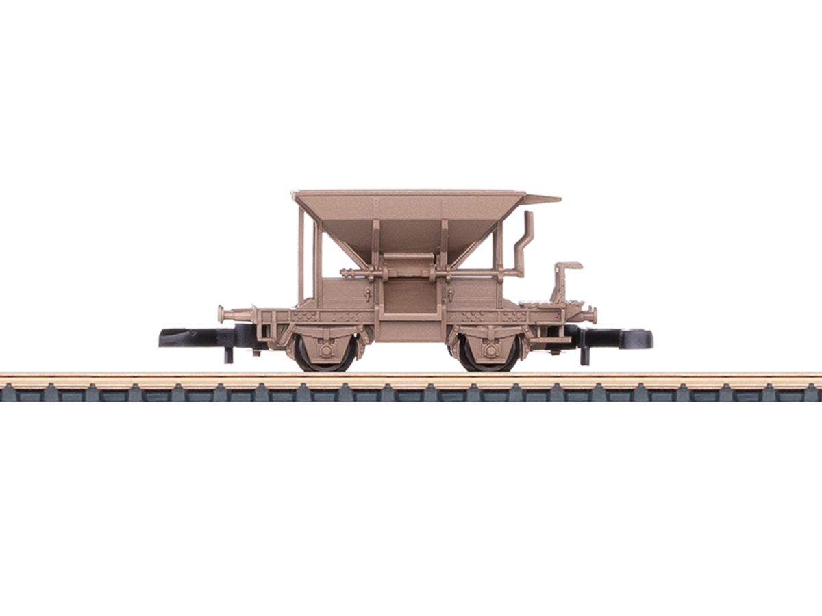 MÄRKLIN 82000 SCHOTTERWAGEN IN ECHTBRONZE