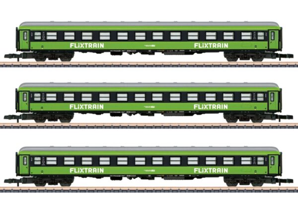 MÄRKLIN 87403 SCHNELLZUGWAGEN-SET 1 FLIXTRAIN