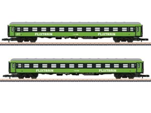 MÄRKLIN 87404 SCHNELLZUGWAGEN-SET 2 FLIXTRAIN