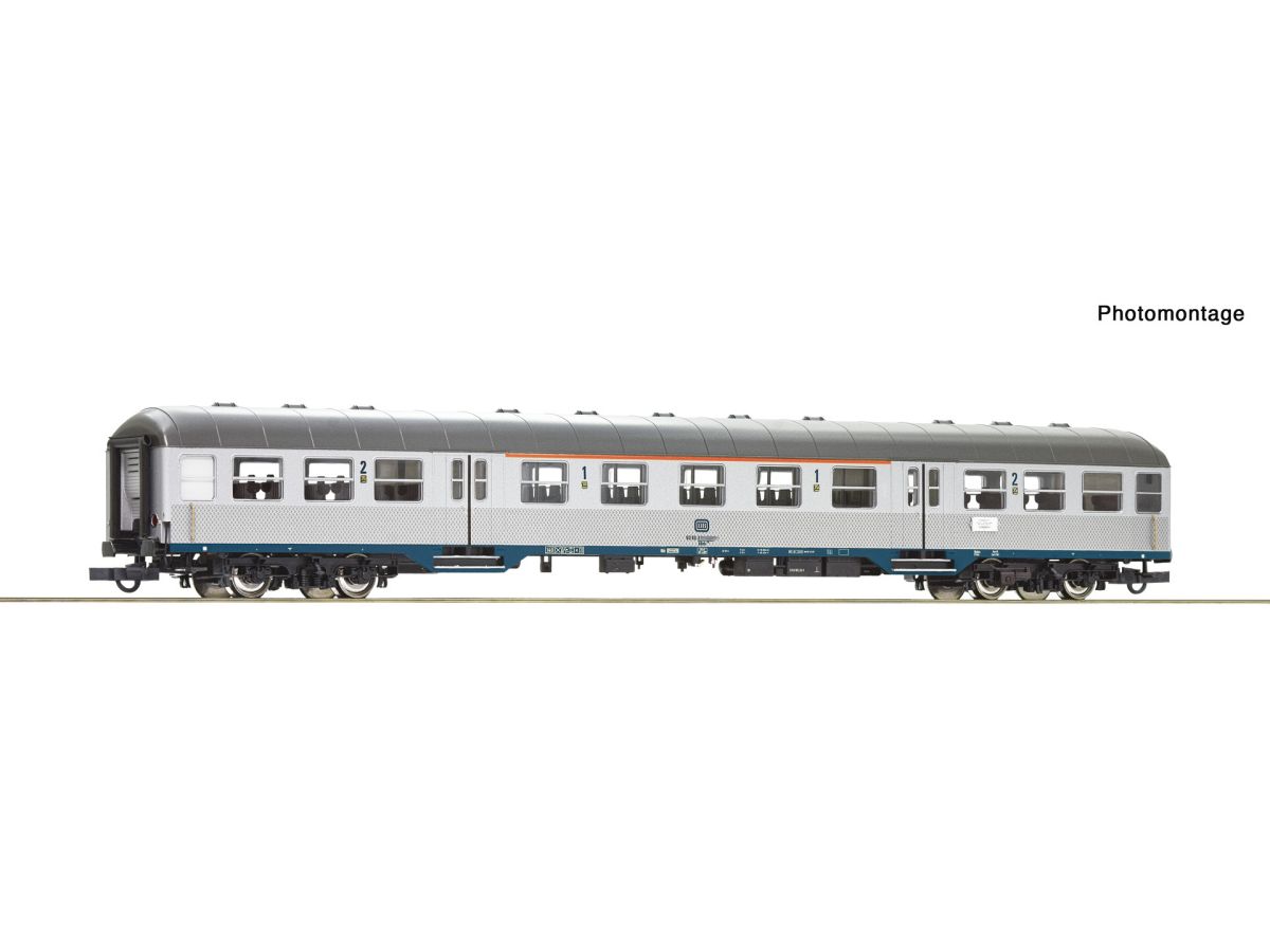 ROCO 6200164 NAHVERKEHRSWAGEN 1./2. KLASSE DB SILBERLING ABNB 703