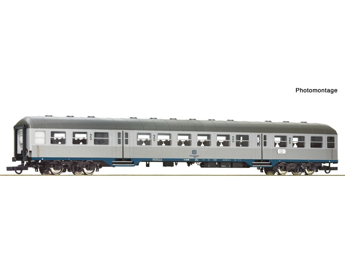 ROCO 6200165 NAHVERKEHRSWAGEN 2. KLASSE DB SILBERLING BNB 719