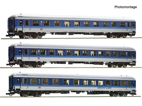 ROCO 6200208 REISEZUGWAGEN INTERREGIO „IR 461“ DB / SET 1 MIT 3 WAGEN