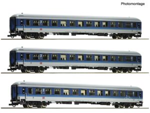 ROCO 6200209 REISEZUGWAGEN INTERREGIO „IR 461“ DB / SET 2 MIT 3 WAGEN