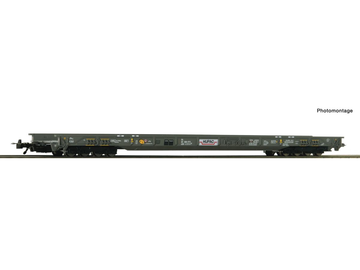 ROCO 6600093 ROLA-NIEDERFLURWAGEN HUPAC (MITTELWAGEN)