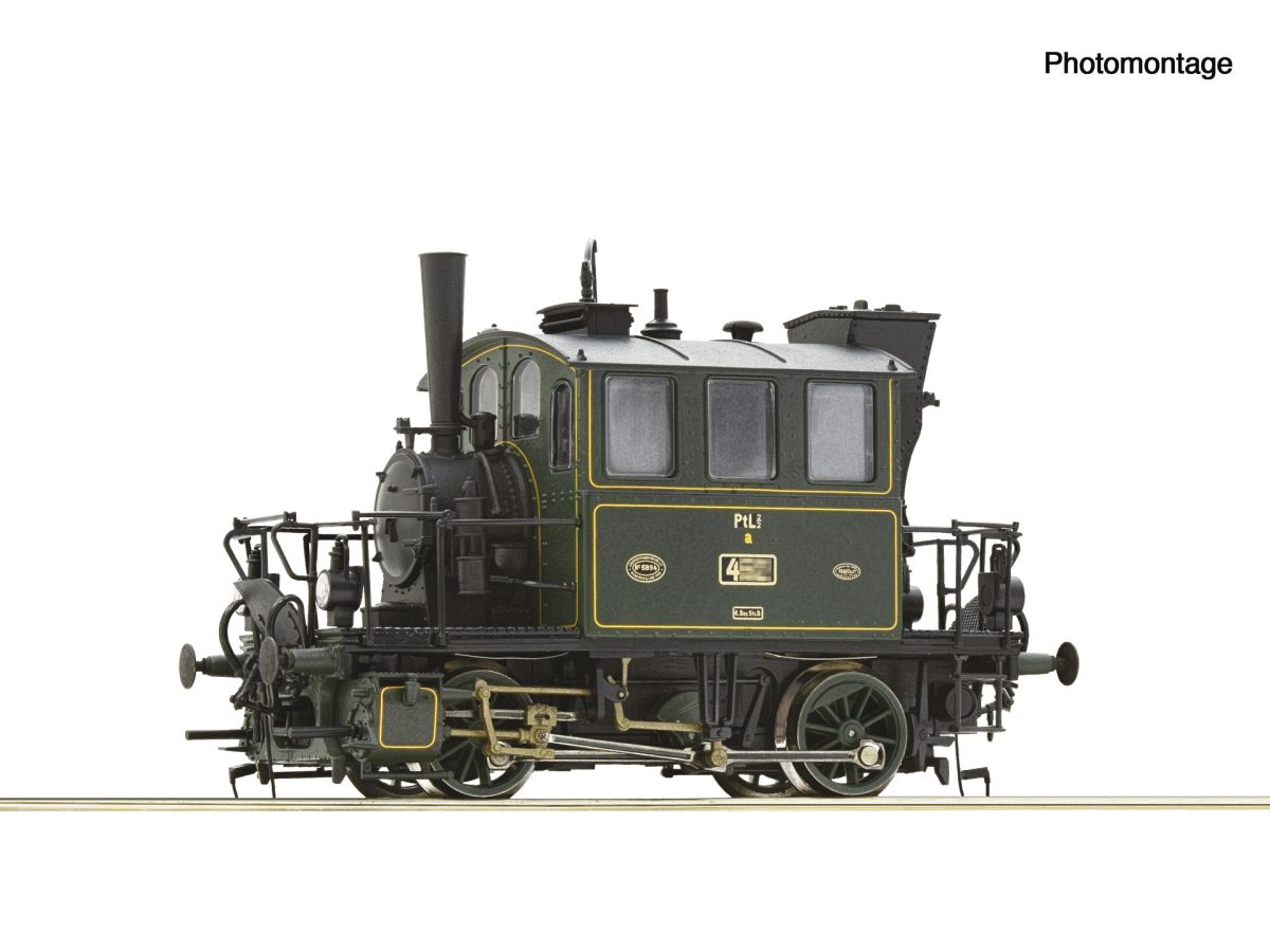 ROCO 7100036 DAMPFLOK K.BAY.STS.B. PTL 2/2 (DC ANALOG)