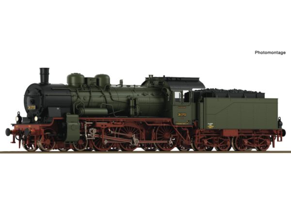 ROCO 71395 DAMPFLOK DRG 38 3713 (DC ANALOG)