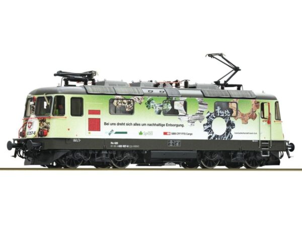 ROCO 71417 ELEKTROLOK SBB CARGO RE 420 257