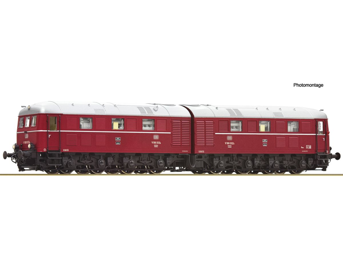 ROCO 7310102 DIESEL DOPPELLOK DB V 188 002 (DC DIGITAL MIT SOUND)