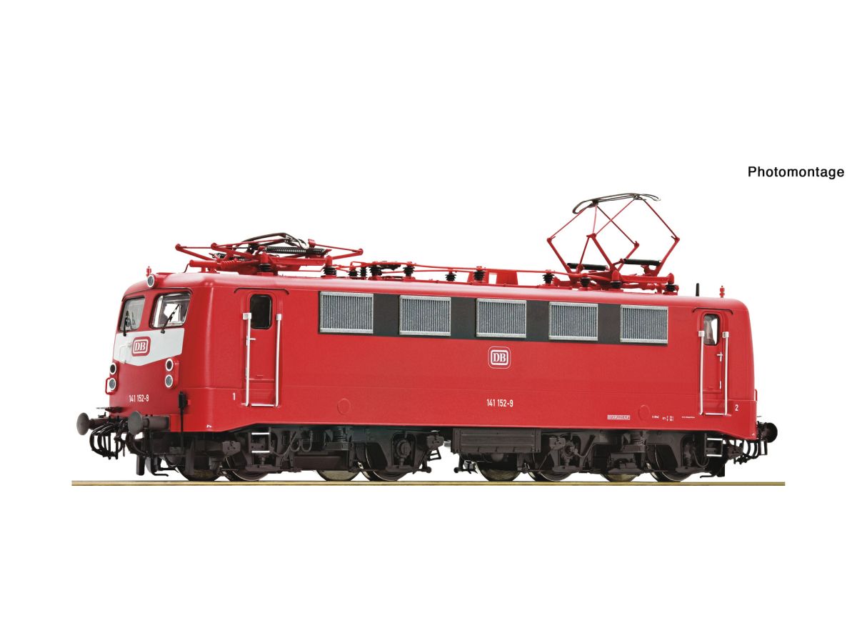 ROCO 7500164 ELEKTROLOK DB 141 152-9, ORIENTROT (DC ANALOG)